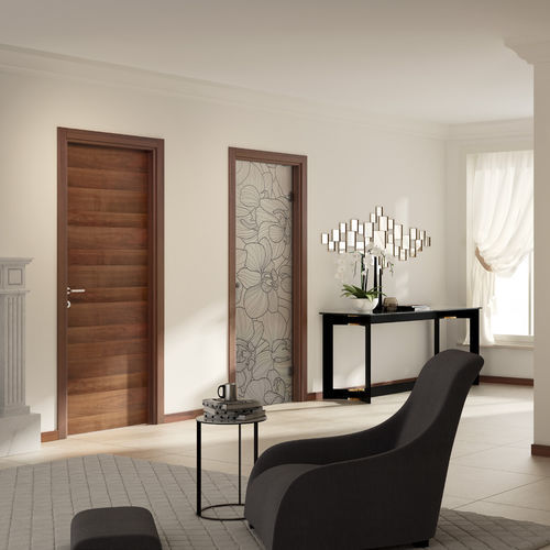 Porte d'intérieur - OTELLO - Otcdoors - en bois / en verre / battante
