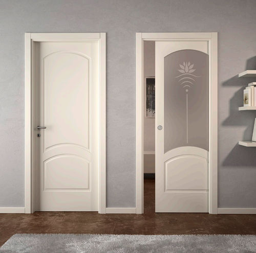 Système à galandage pour porte coulissante en verre - 743 - Otcdoors