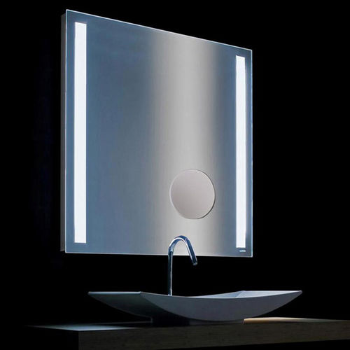 Miroir de salle de bain mural - SHAM - MONTELEONE - contemporain / rectangulaire / en métal