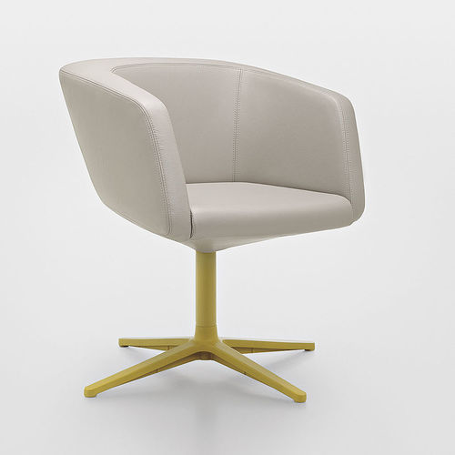 Chaise visiteur contemporaine - DININHO  - MAXDESIGN - d'intérieur / en tissu / en cuir