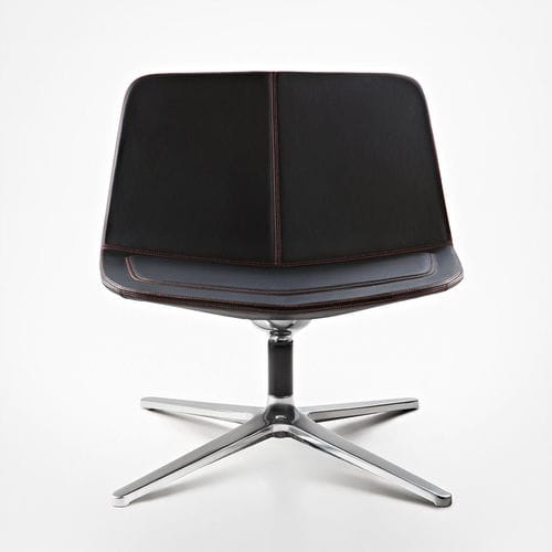 Chauffeuse contemporaine - STRATOS  - MAXDESIGN - en simili cuir / en cuir / en tissu