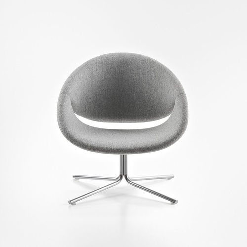Fauteuil contemporain - SO HAPPY - MAXDESIGN - en simili cuir / en cuir / en tissu