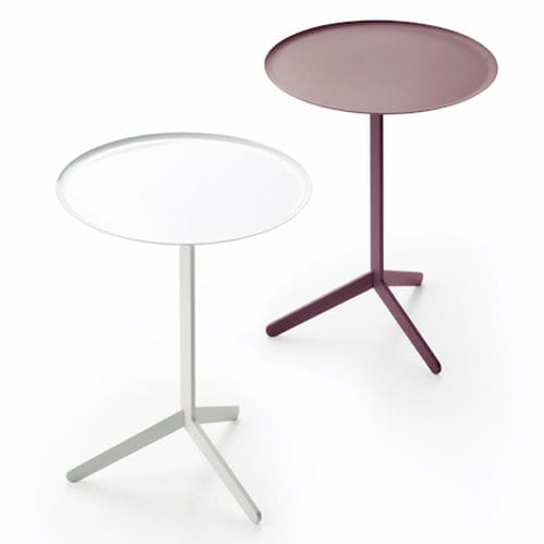 Table mange-debout contemporaine - PIC  - MAXDESIGN - en MDF / en acier / ronde