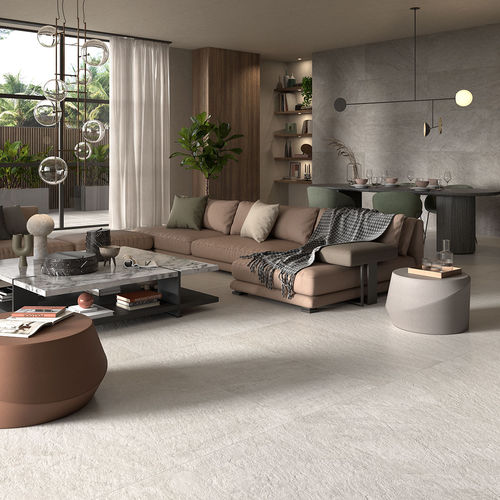 Carrelage en grès cérame - QUARTZ - CASTELVETRO - finition naturelle / d'intérieur / d'extérieur