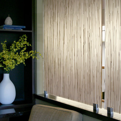Panneau décoratif pour agencement intérieur - PAMPAS REED LIGHT - Lumicor - en résine / coloré / translucide
