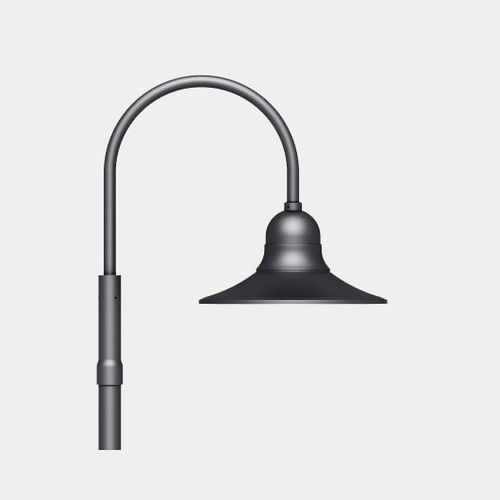 Lampadaire urbain - AM A–SERIE - ewo - de jardin / contemporain / en aluminium