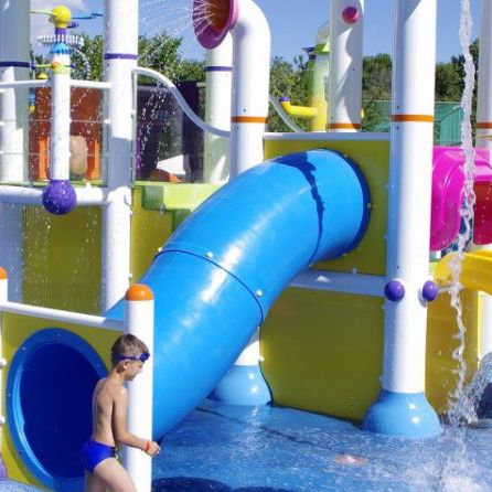 Structure de jeu pour aire de jeux - VARIOPOOL B.V. - pour parc aquatique / en plastique