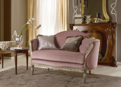 Canapé de style - LIBERTY  - MEDEA - en tissu / marron / 2 places