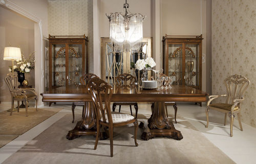 Table à manger de style - LIBERTY - MEDEA - en bois / rectangulaire / résidentielle