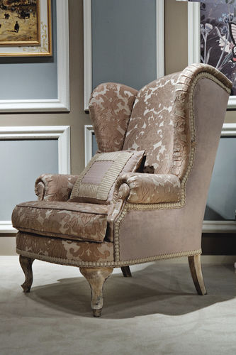 Fauteuil classique - PRESTIGE - MEDEA - en tissu / à oreilles
