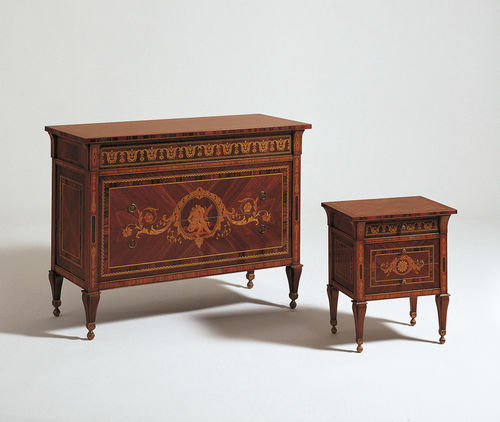 Table de chevet de style - OTTOCENTO - MEDEA - en bois / rectangulaire / résidentielle
