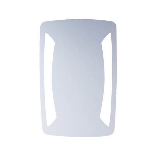 Miroir de salle de bain lumineux (LED) - NAOS - BROSSIER SADERNE - mural / professionnel / contemporain