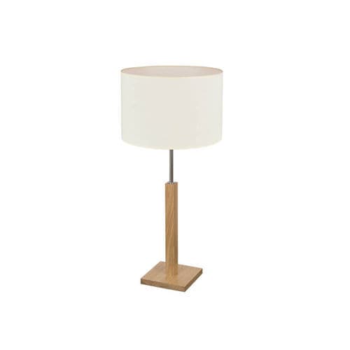 Lampe de table - BAOBAB - BROSSIER SADERNE - de bureau / en métal chromé / en lin