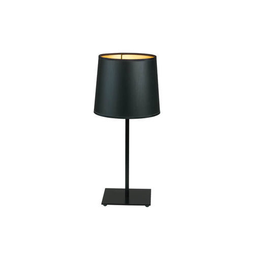 Lampe de table - BLACK - BROSSIER SADERNE - en métal laqué / en tissu / contemporaine