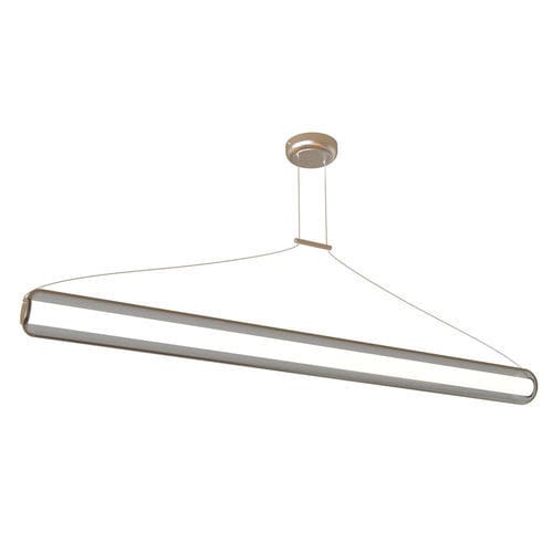 Suspension - ALVA - BROSSIER SADERNE - en acier / en aluminium brossé / en verre