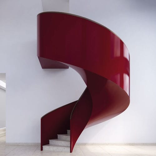 Escalier circulaire - GLOSSY - Marretti - à marches en marbre / en métal / professionnel