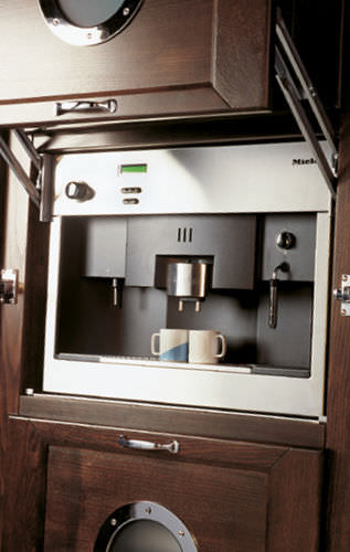 Machine à café combinée - MENEGHINI - automatique / à 1 groupe / encastrable