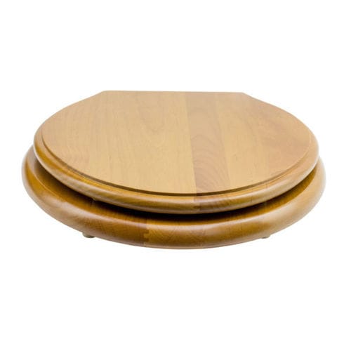 Lunette de toilettes en pin - KM022 - Kenny&Mason - marron / professionnelle