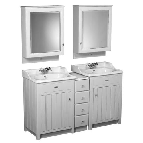 Armoire de toilette à miroir contemporaine - OXFORD SET - Kenny&Mason - classique / résidentielle / en bois
