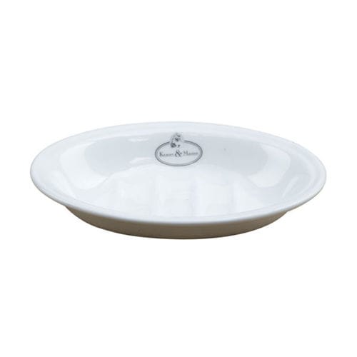 Porte-savon en porcelaine - NGA6-1 - Kenny&Mason - pour hôtel / poli