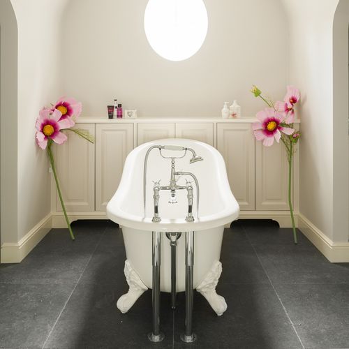 Baignoire ovale - PROVENCE  - Kenny&Mason - sur pieds / pour habitat / en composite