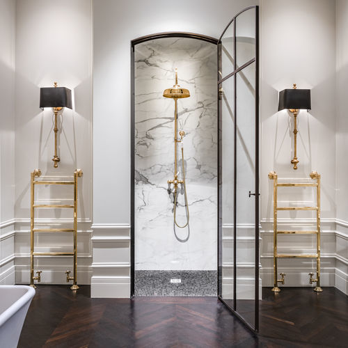 Sèche-serviettes électrique - The Art Deco - Kenny&Mason - 400 w / Art Déco / en métal