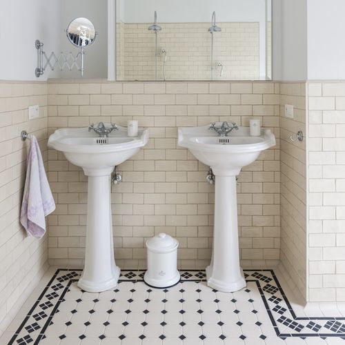 Vasque sur pied - LONDON - Kenny&Mason - en porcelaine / fait main / brillante