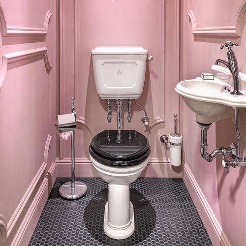 Porte-rouleau WC au sol - NGBR14 - Kenny&Mason - en acier inoxydable / poli / professionnel