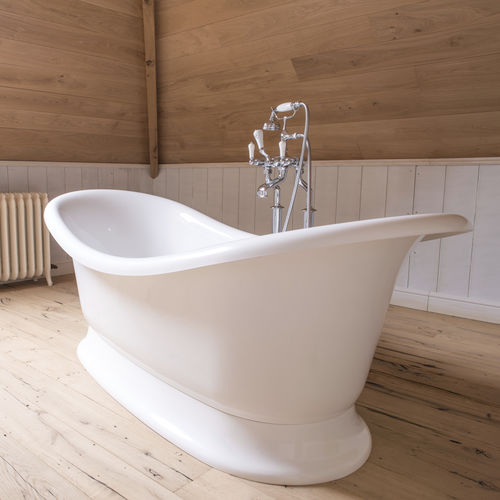 Baignoire ovale - THE BIG - Kenny&Mason - en îlot / pour habitat / en composite