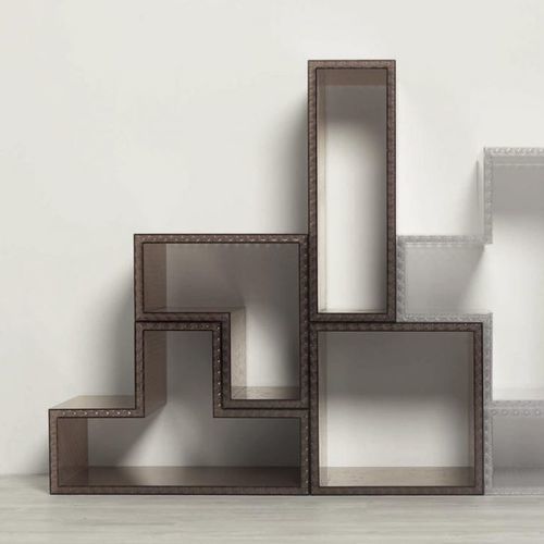 Bibliothèque modulable - TETRIS  - BENCORE - contemporaine / en composite / en matériaux composites
