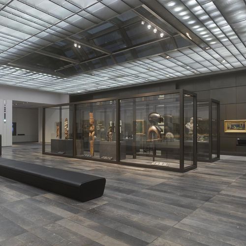 Dalle de plancher technique en pierre naturelle - Nesite - antidérapante / d'intérieur / pour bureau