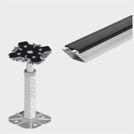 Support pour plancher technique en métal - MPH  - Nesite - d'intérieur