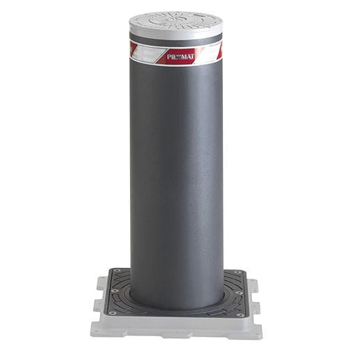 Borne piétonne - 275/EM 800A - PILOMAT - de contrôle d'accès / escamotable / en acier inoxydable