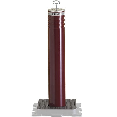 Borne piétonne - 127/P 600SA - PILOMAT - de contrôle d'accès / escamotable / semi-automatique