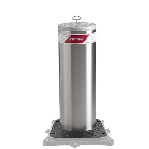 Borne piétonne - 220/P 600SA - PILOMAT - de contrôle d'accès / escamotable / semi-automatique
