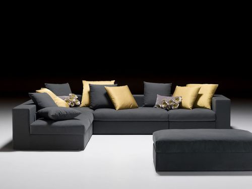Canapé modulable - GALATEA - ARTANOVA - contemporain / en tissu / en cuir