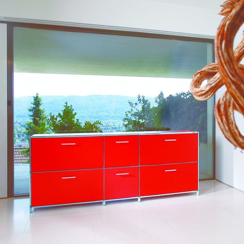 Buffet contemporain - ARTMODUL AG - en bois / en bois laqué / en métal