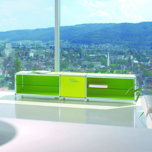 Meuble hi-fi contemporain - ARTMODUL AG - en métal