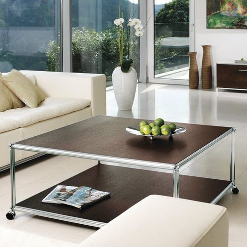 Table basse contemporaine - ARTMODUL AG - en bois / en verre / rectangulaire