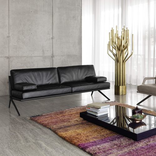Canapé contemporain - DS-60 - de Sede AG - en tissu / en cuir / avec accoudoirs