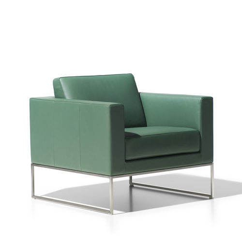 Fauteuil contemporain - DS-160 - de Sede AG - en tissu / en cuir / avec coussin amovible