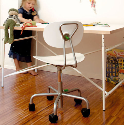 Chaise de bureau contemporaine - TURTLE - Richard Lampert - en métal / pour enfant / réglable