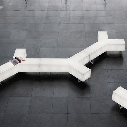 Banc design original - FUTURA PANCA - modo luce - en polyéthylène / lumineux