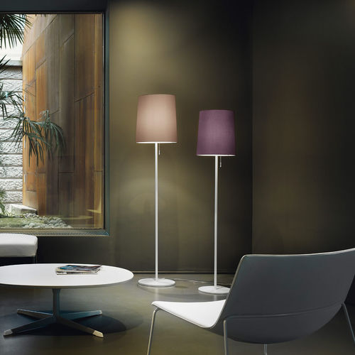 Lampe sur pied - ROMEO - modo luce - en métal / en tissu / contemporaine