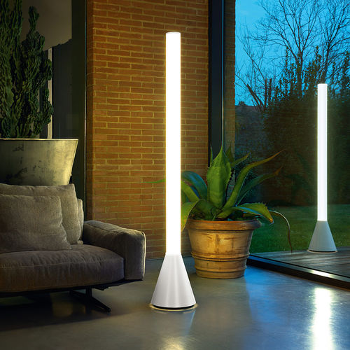 Colonne lumineuse contemporaine - MOBY - modo luce - en métal / en PMMA / à LED