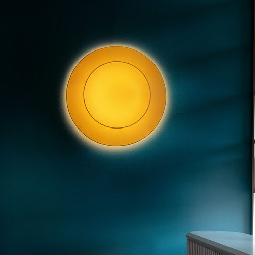 Applique murale contemporaine - RING TONDA - modo luce - d'intérieur / en tissu / ronde