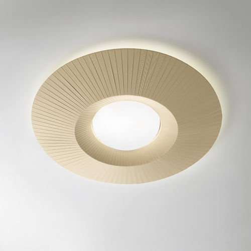 Plafonnier contemporain - MOOD - modo luce - rond / en PMMA / en tissu