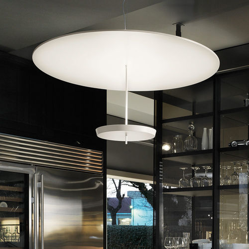 Plafonnier contemporain - OMBRELLA - modo luce - rond / en métal / à LED