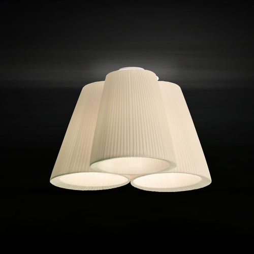 Plafonnier contemporain - FLORINDA - modo luce - en tissu / à LED / résidentiel