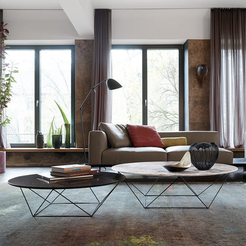 Table basse contemporaine - JOCO - Walter Knoll - en marbre / en pierre naturelle / en onyx